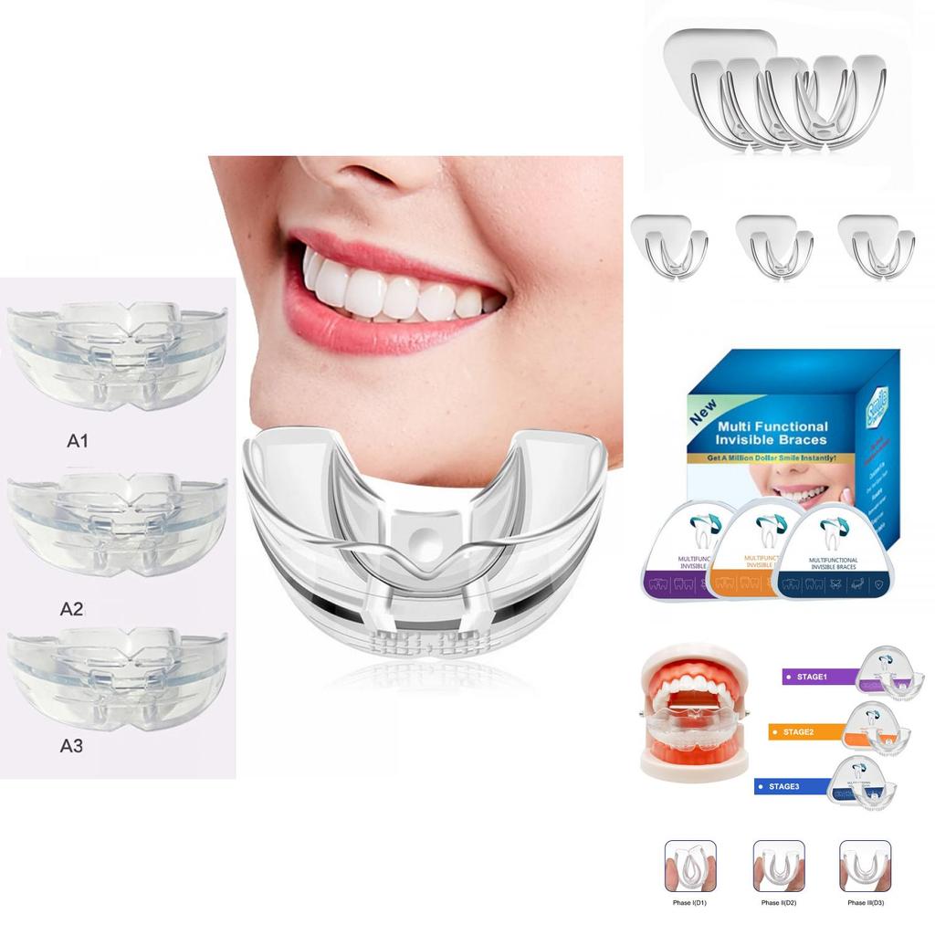 Vraťte svému úsměvu sebedůvěru se 3fázovým setem neviditelných zubních rovnátek