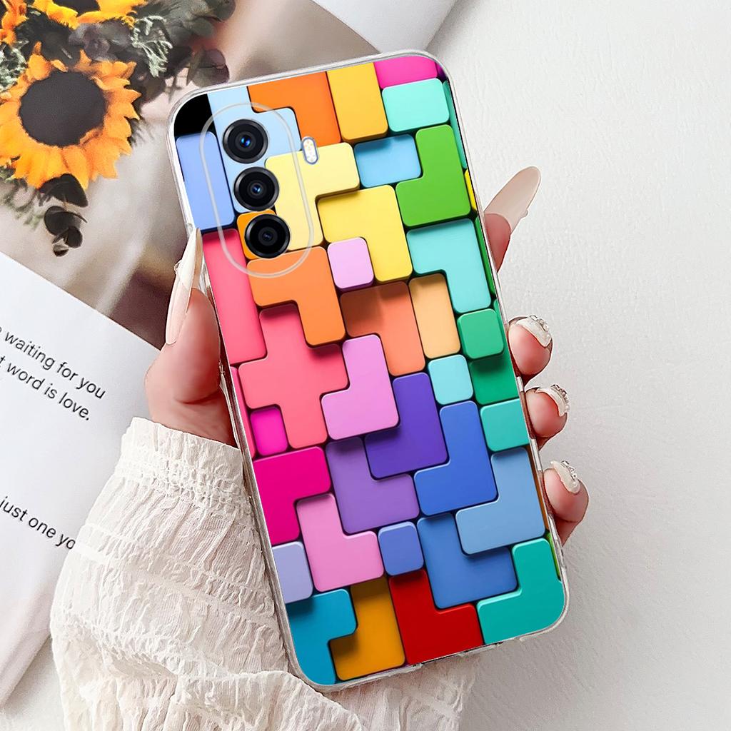 Für Huawei Nova Y70 Plus Hülle NovaY70 MGA-LX9 MGA-LX3 Neue Luxus Bemalte Abdeckung Weiche Silikonhülle Für Huawei Nova Y70 Plus Schale