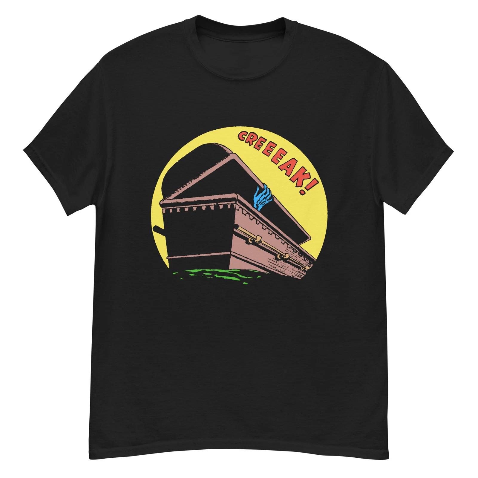 

Vintage horror comic panel coffin opening t-shirt 2XL