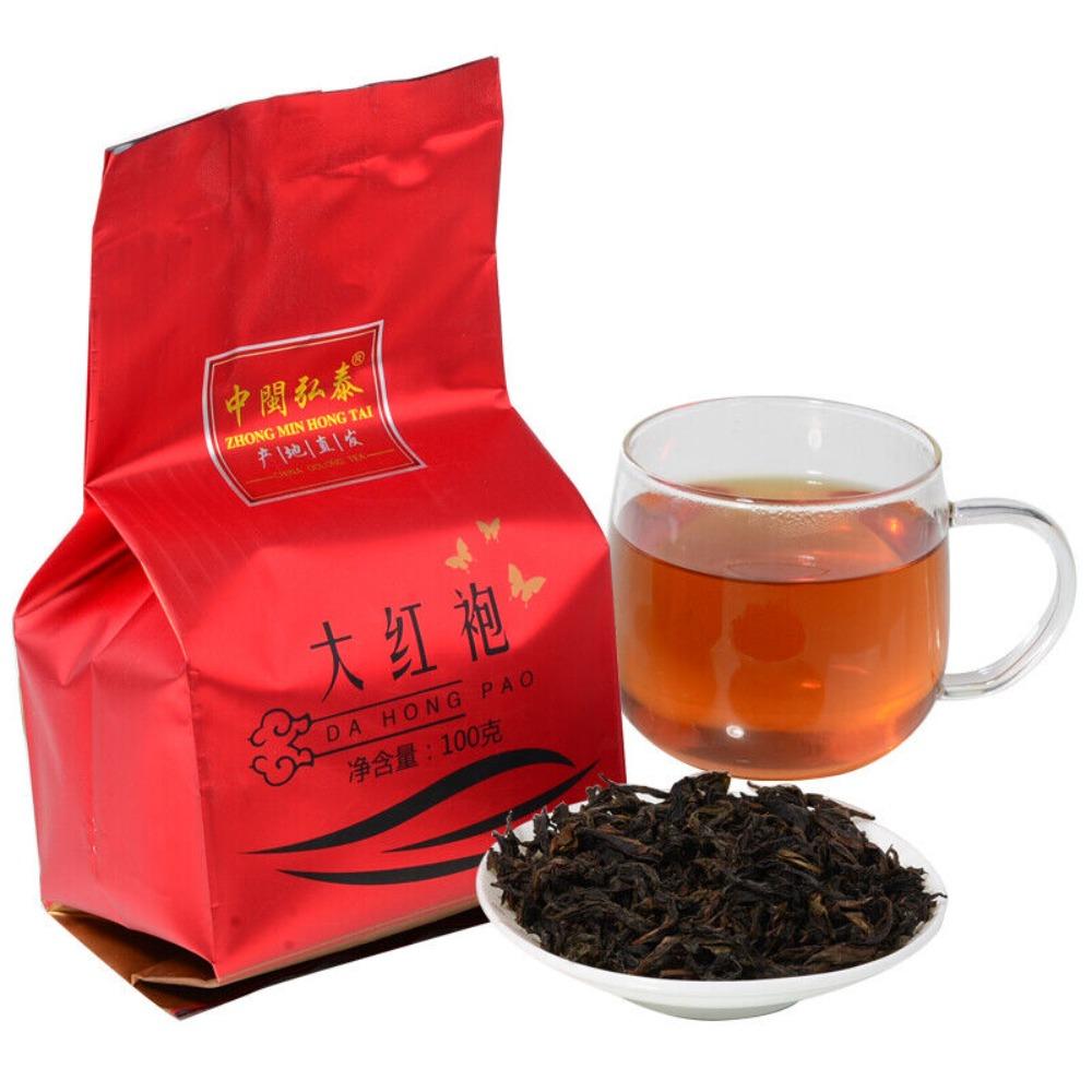 Natural Herbal Energy Tea Da Hong Pao Oolong High Baked Loose Leaf 100g for Men Women 01