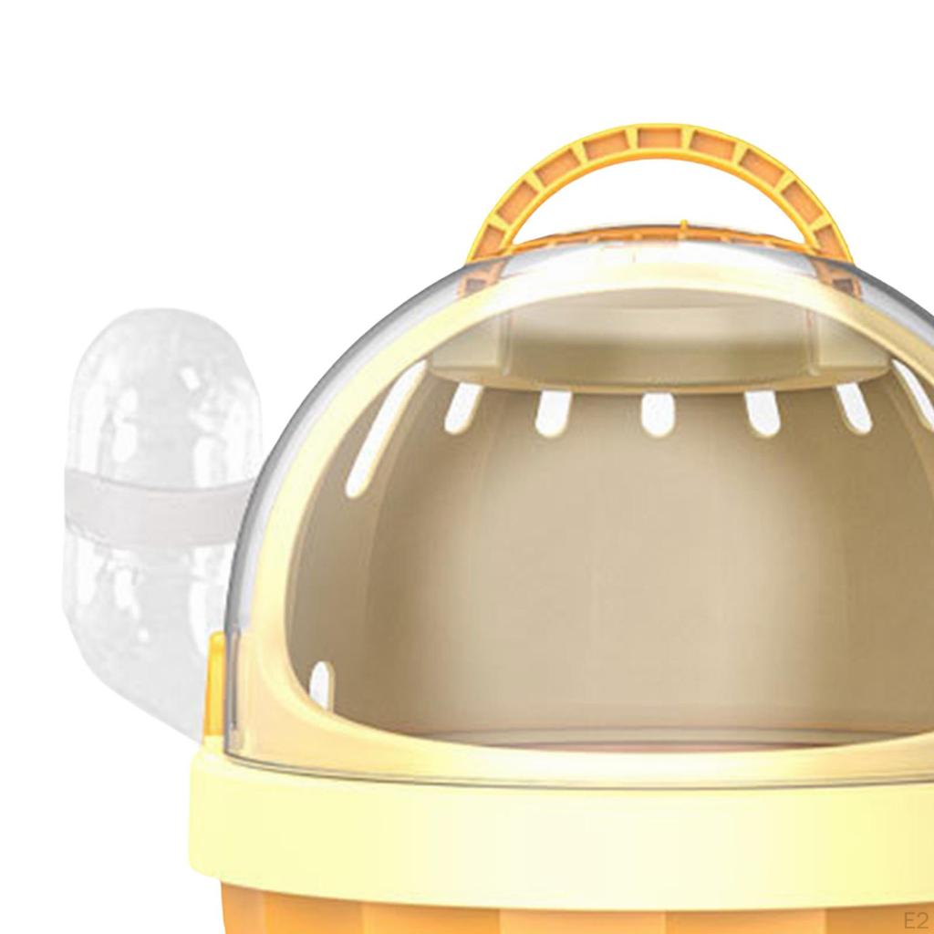 2 sztuki Klatka transportowa dla chomika Klatka Wybieg dla zwierząt z bidonem Duża Torba transportowa dla małych zwierząt dla