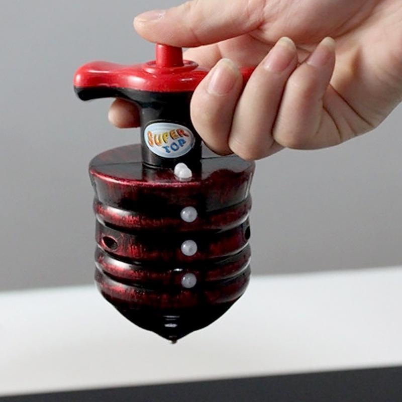 Building Toys Kids Toy Vinyl Gyro Colorful Flash Light-emitting Red Laser Line Gyro