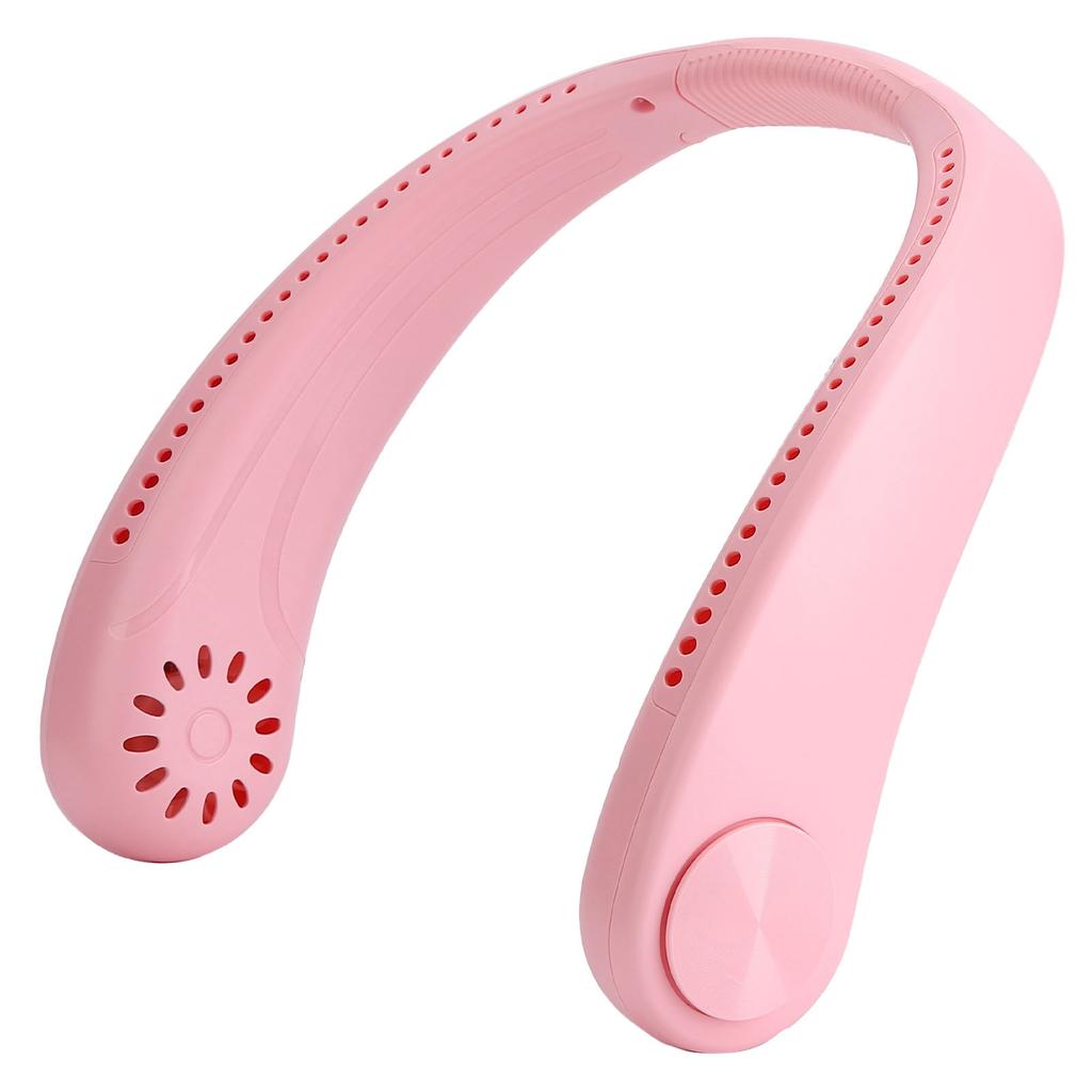 Bladeless USB Neck Fan Low Noise Wearable Fans Adjustable Hands Free Fan 360 degrees  Lightweight Portable Fan for