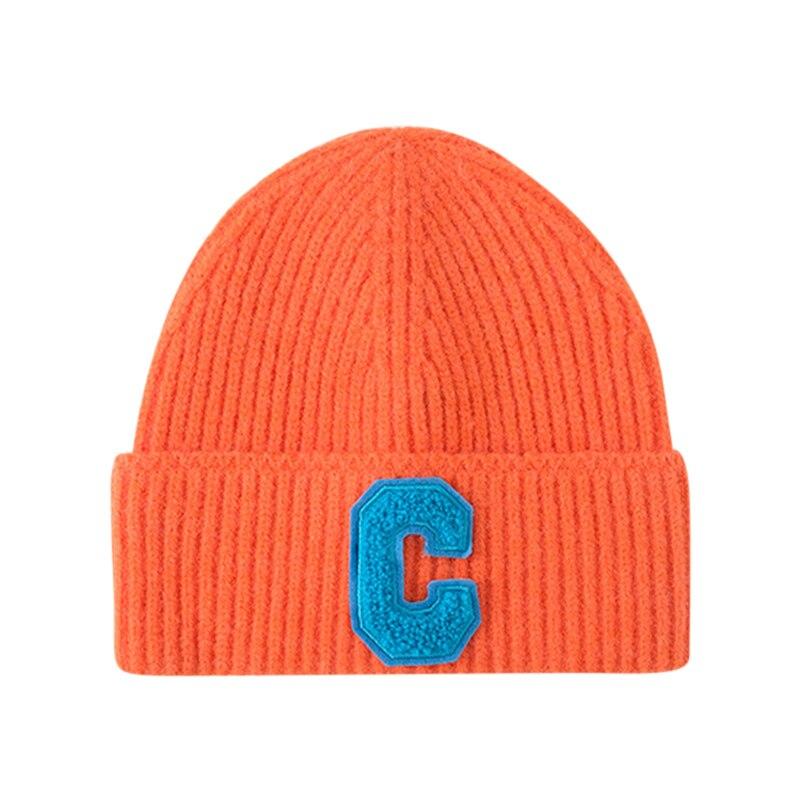 Damelue for hverdagsbruk Vintermyk Varm Vinterlue Heklet Skilue Sovehetter Skull Cap Kabelstrikket Beanie-lue