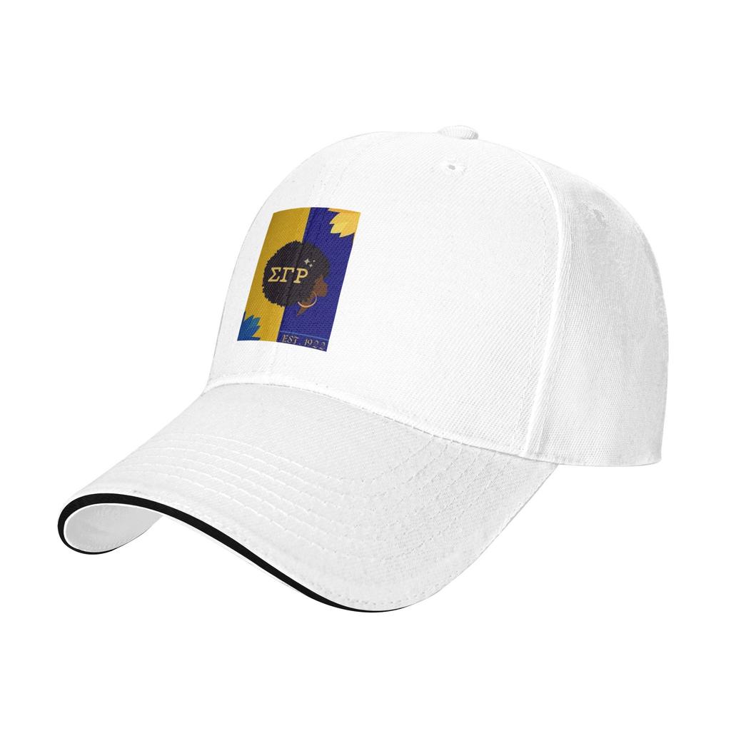 Sigma Gamma Rho SGR Cap Casual Baseball Caps Adjustable Hat Hip Hop Summer Unisex Baseball Hats Customizable