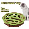 Felt Cat Exercise Toy Funny Cat Teasing Box Durable Pet Puzzle Track Toy  Cat Teasing Artifact