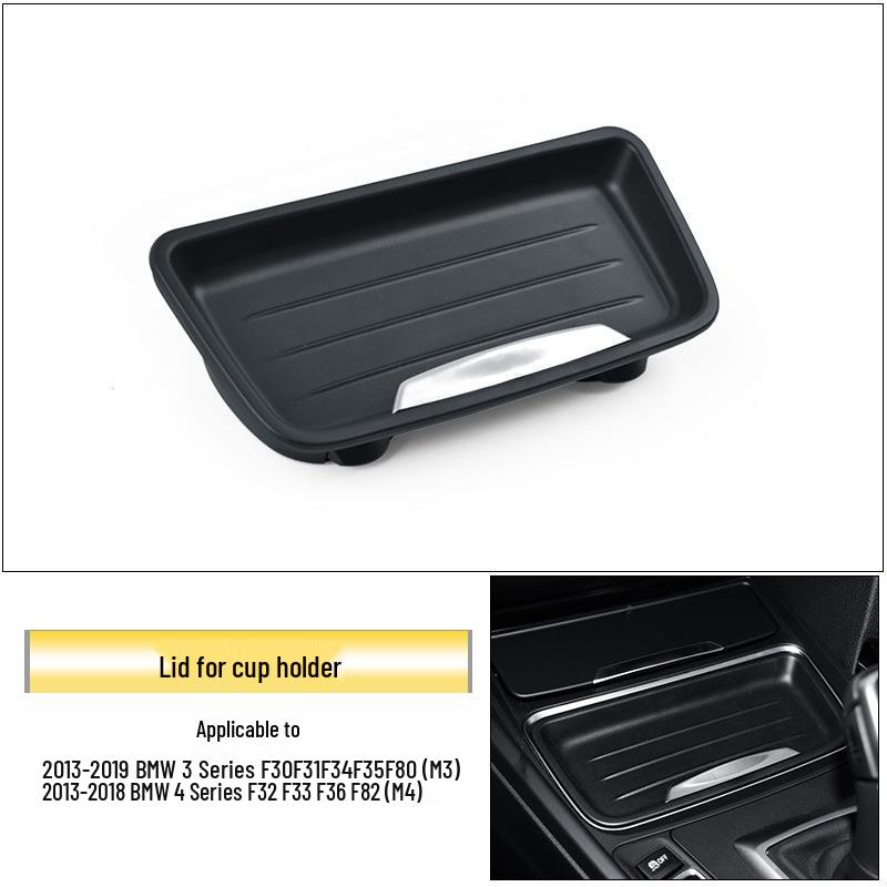 BMW 3er & 4er Armlehnen- und Getränkehalter-Abdeckungsset