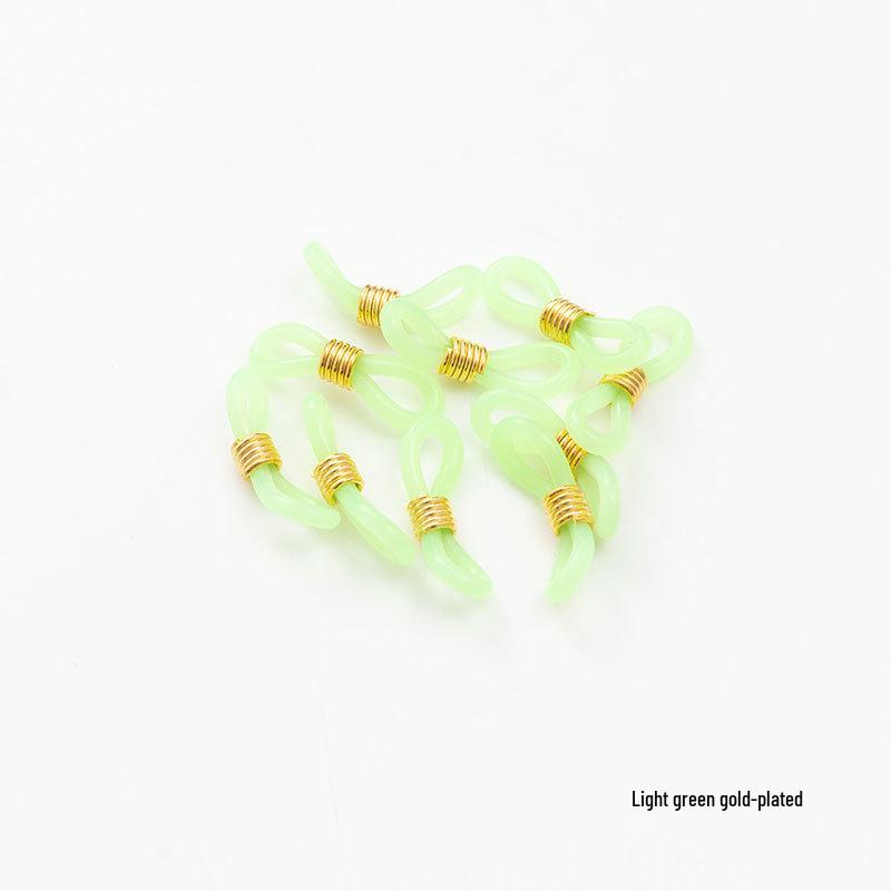 Lanț colorat din silicon pentru ochelari - Anti-alunecare, Anti-pierdere, Accesoriu pentru mască și ochelari cu cataramă de conectare