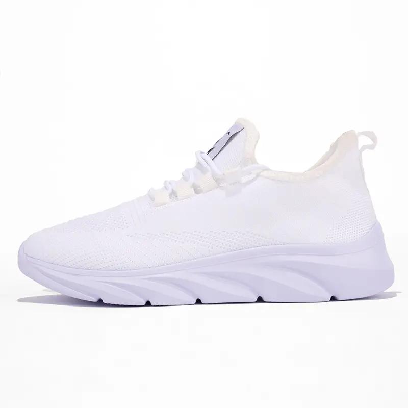 Fashion Breathable Mesh Men Sport Running Shoes Ultralight Soft Thick Sole Women Sneakers Walking Jogging Socks Footwear Tenis Masculino