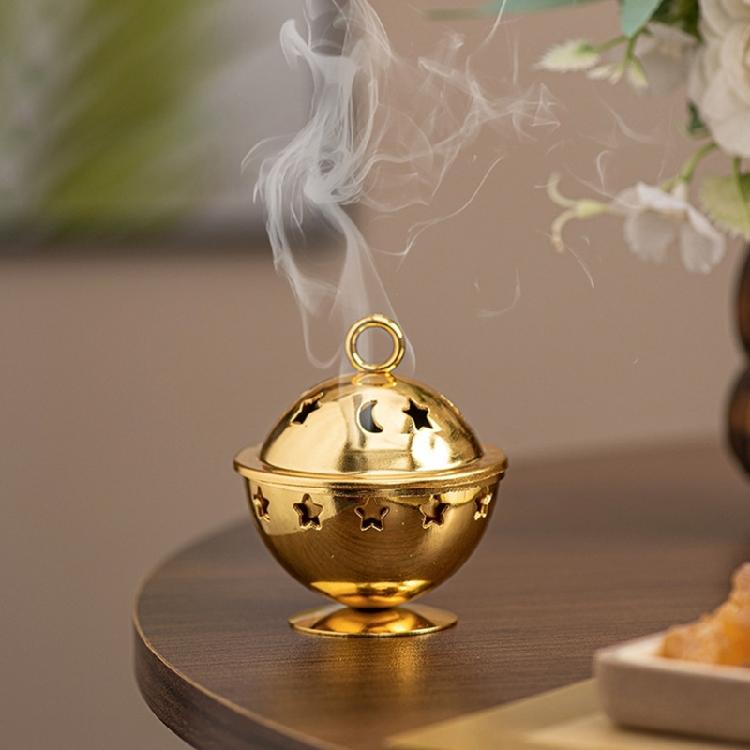 Räucherstäbchenhalter Räucherkegelhalter Metallräuchergefäß Ornament Spirituelle Aromatherapie Meditationen Geschenk