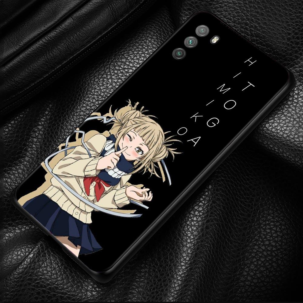 Anime Cartoon Girl TOGA Himiko For Xiaomi Poco X3 NFC M3 M4 Pro 5G Case for Mi 12 Pro 12X 11 10T Note 10 A2 Lite 5G 9 SE 9T