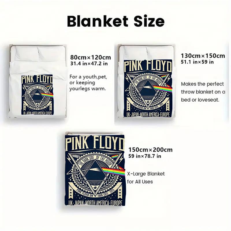 Pink Folrd 2D Flat Pattern Flannel Blanket High quality All Seasons Warmth and Comfort Perfect for Christmas Gifts.NMT0928297
