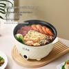 Xiangke Double-Layer Ceramic Electric Cooker: 24CM Non-Stick Hot Pot with Steamer