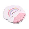 Cloud Shape Non-Slip Keyboard Mouse Pad Soft Ergonomic Wrist Rest Mice Mat Laptop Computer Home Office Memory Foam