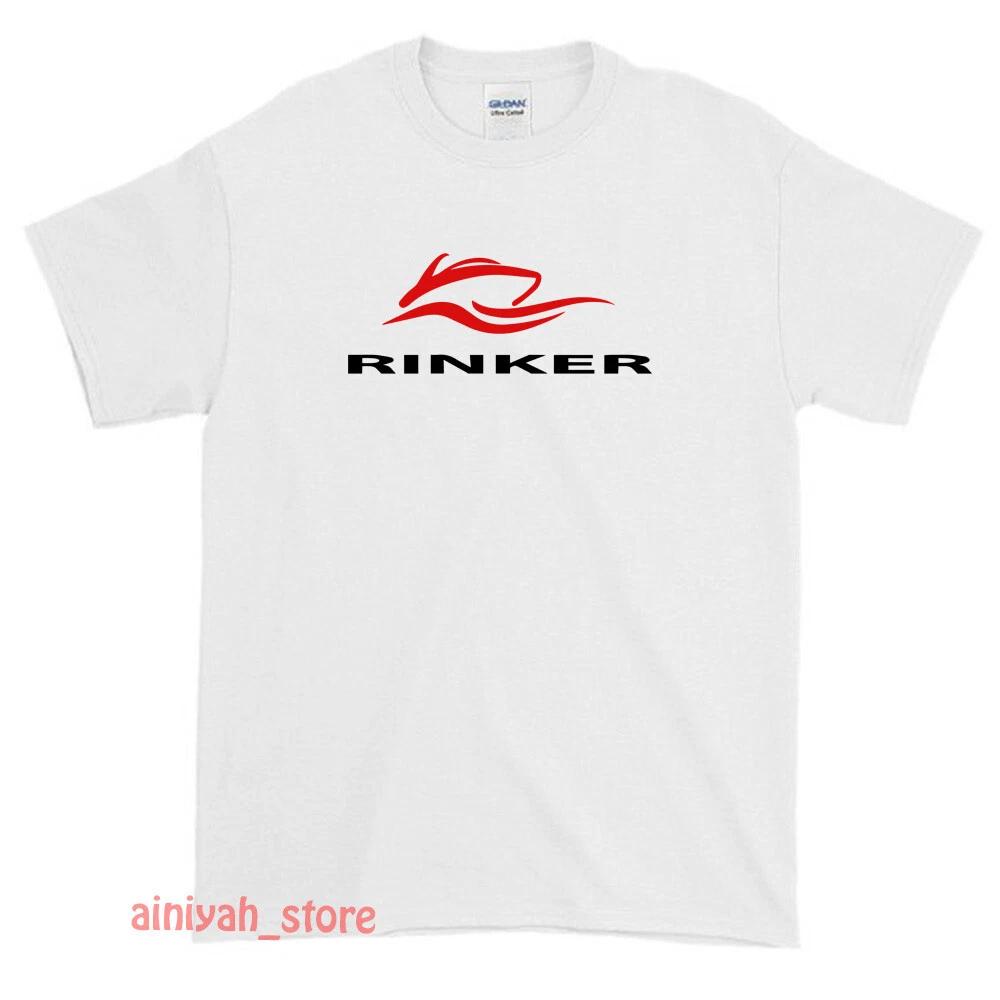 New Rinker Boats Logo Men s Funny T shirt USA Size S-XXL M
