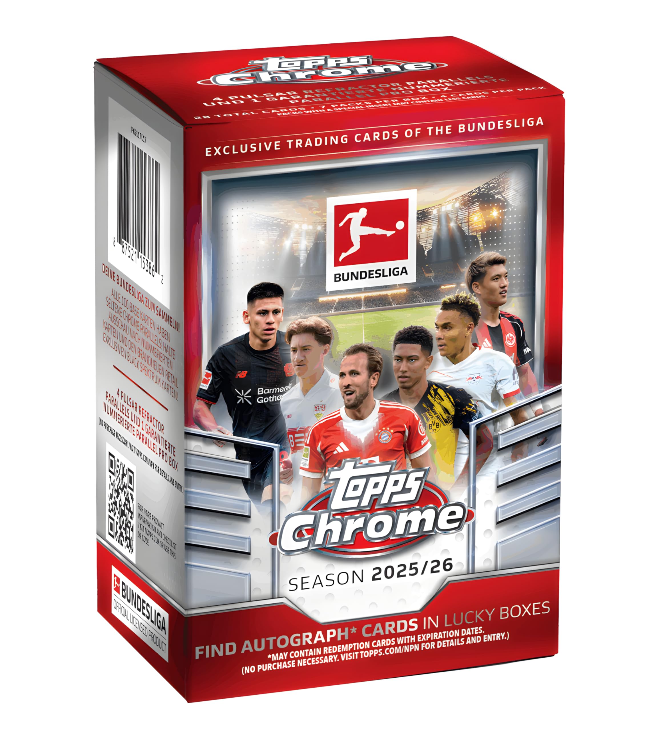Topps Chrome Bundesliga Value BOX 2025-26