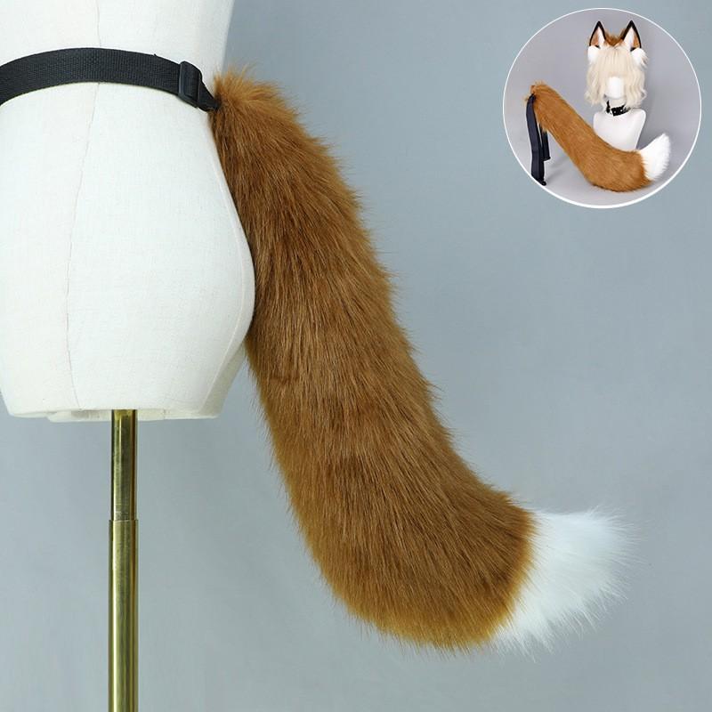 Handgefertigtes Plüsch-Fuchs-Ohren-Haarband Cosplay Party Kostüm Zubehör Süß Niedlich Tier-Thema Haarband