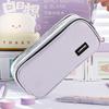 Large Capacity Pencil Case Zipper Design Stationery Organizer High Aesthetic Pen Bag  School Office