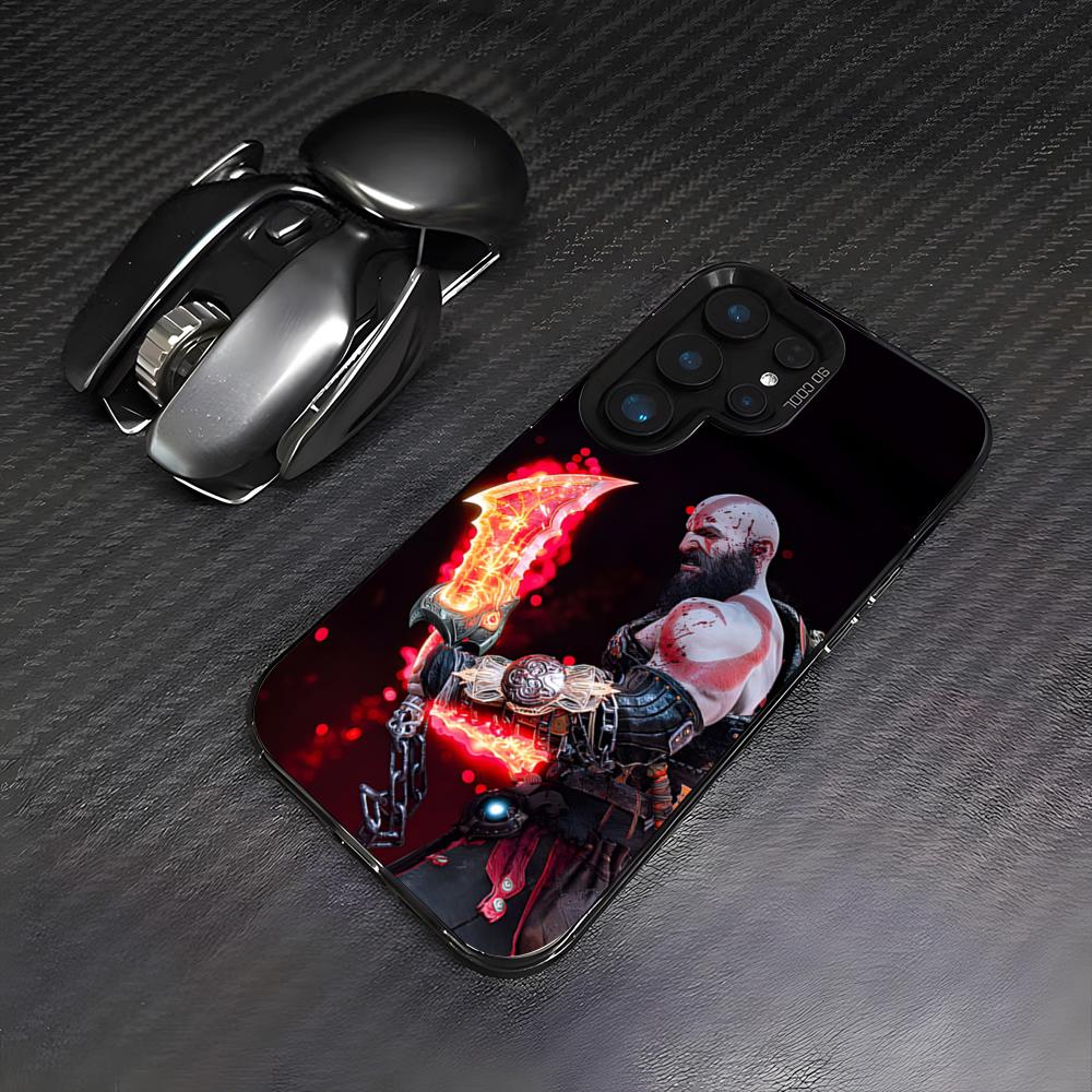 G-God Of Wars Game Phone Case For Samsung S26 S25 Plus S20 S20 Plus S22 Ultra S23 FE S21 Plus S21 Ultra Colorful Cover