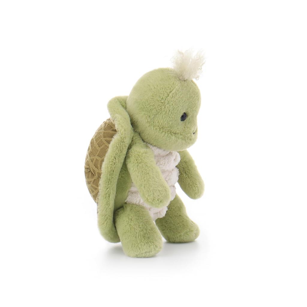 Apricot Lamb Clever Turtle Manman Plush Toy, Soft and Cute, Fluffy Clever Turtle Manman, Suitable for Boys and Girls, 16cm
