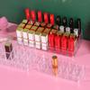 36 Clear Lipstick Organizer Nail Polish Eyebrow Pencil Display Stand Desktop Makeup Organizer Lipstick Organizer
