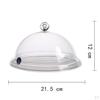 Dome Cover Cocktail Smoke Lid Food To Taste for Meat, Grill, BBQ, Drinks Cheese,