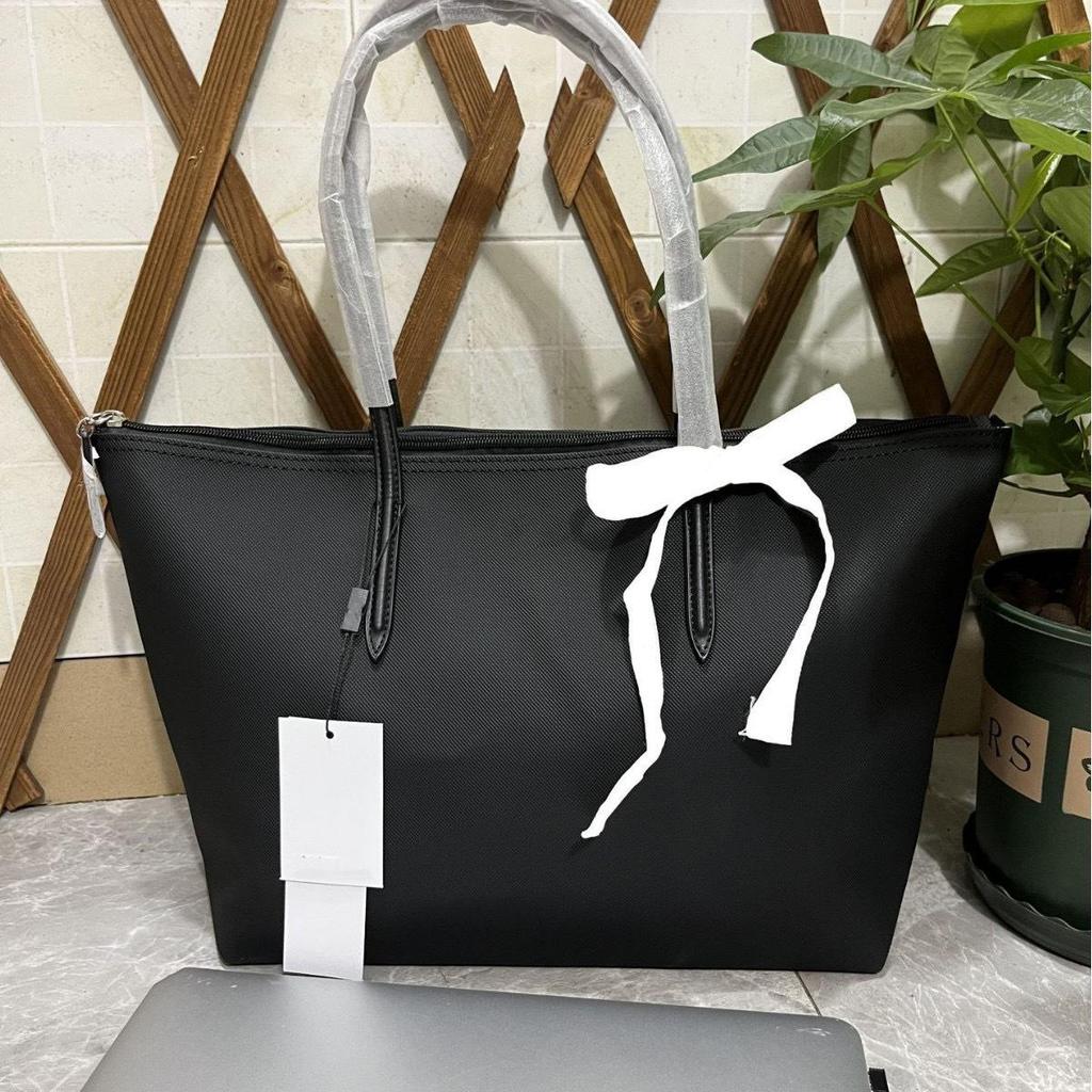 Bolso de Mano de Imitación Cocodrilo de Lujo para Mujer - Gran Capacidad, Impermeable, Ligero, Bolsa de Compras
