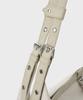 Sunlit Buckle Crossbody Bag (Check Ivory)
