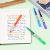 USUAL Gel Pens 24 Colored Gel Ink Pens 0.5mm Liquid Ink Rollerball Pen Cute Fine Point Smooth Writing Quick-Drawing Pen for Journaling Back-to-School