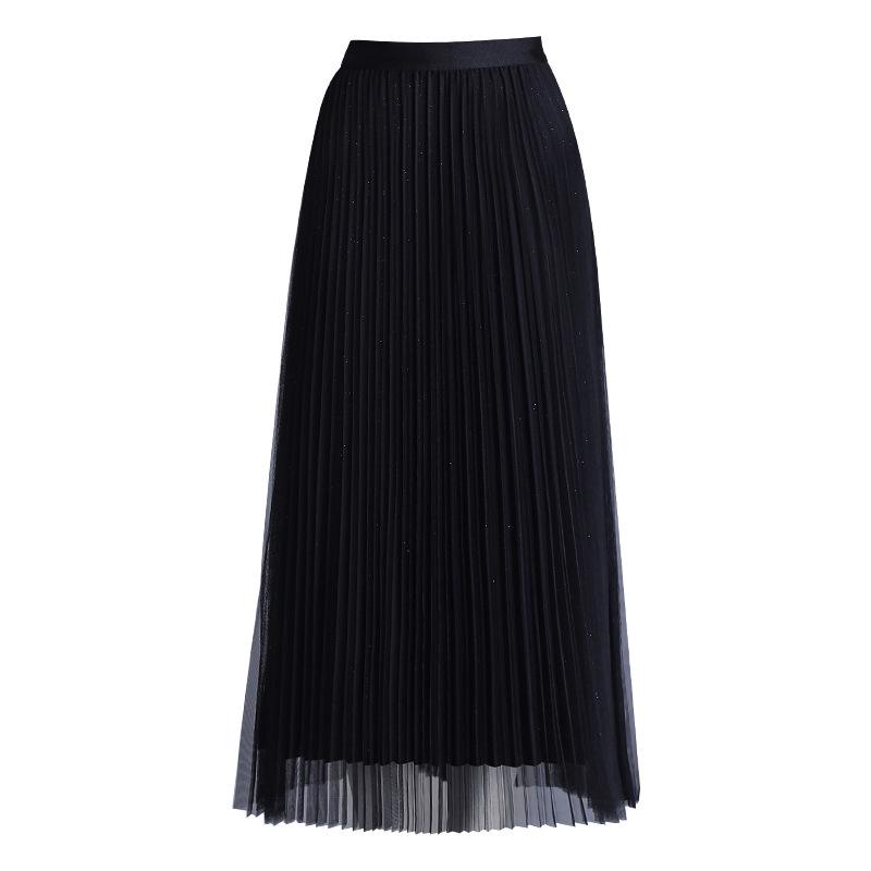 Stylish Double-Sided High-Waisted Pleated Skirt - Spring/Summer 2026 Collection