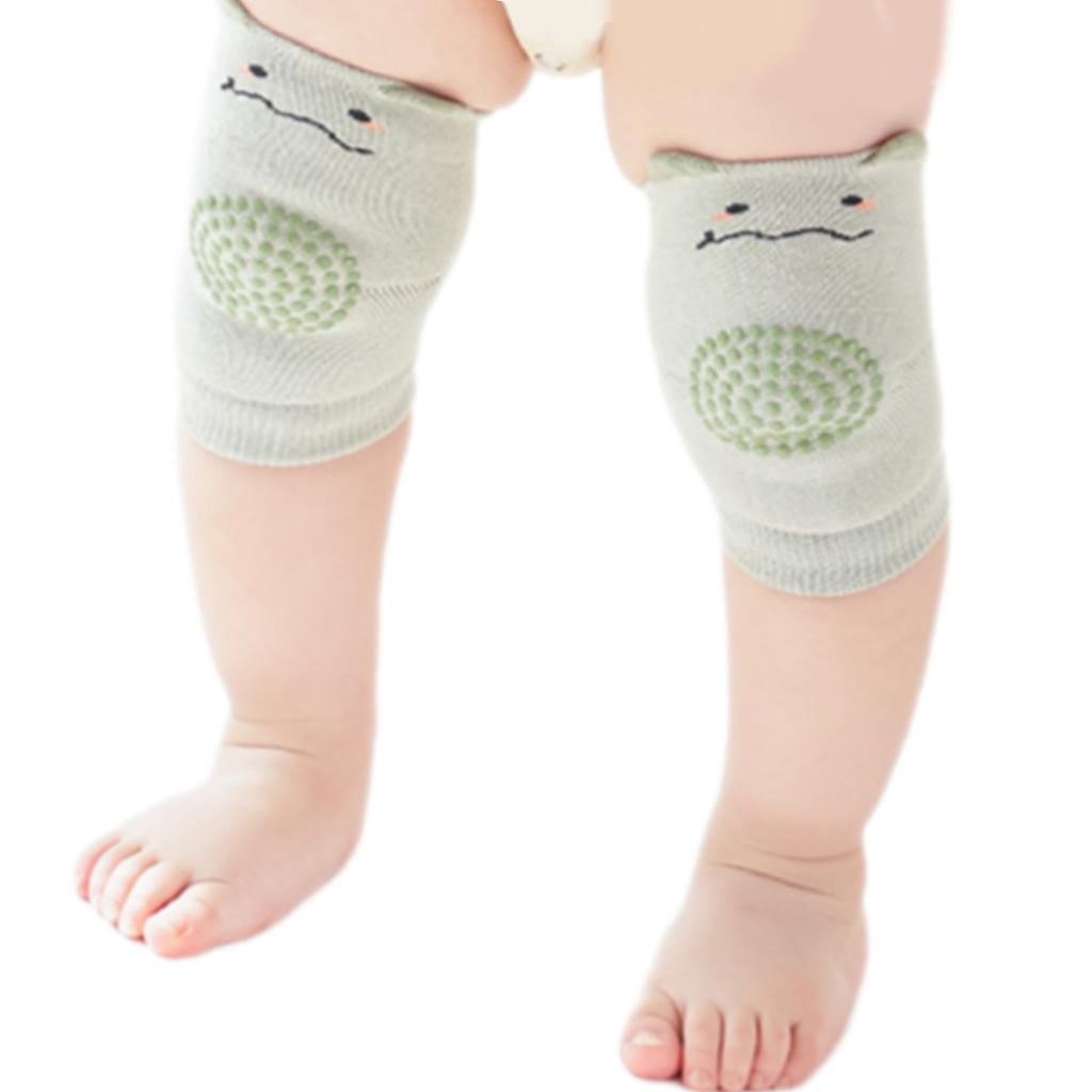 1 Pair Newborn Knee Support Protector Baby Knee Pad Safety Crawling Knee Cushion Protector for Infant Toddlers 1-3 Years