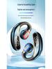 F80 Bluetooth Earphones: Over-Ear, Air Conduction, Single-Ear with Digital Display