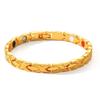 Cross Magnetic Bracelet for Women Rose Chain 6.5mm Wide Stainless Steel Female Benefit Health Energy Jewelry Waterproof