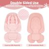 KAKIBLIN Infant Car Seat Insert for Baby To Newborn,Baby Head Support with Baby Head Pillow Breathable Fabric Baby Car Seat Head Support, Baby Car