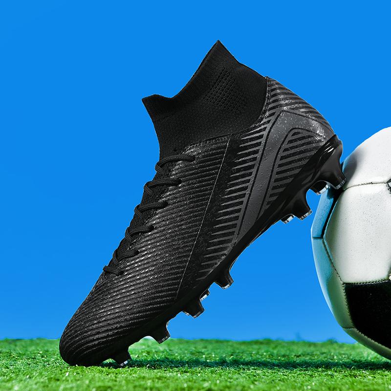 Men'S Football Shoes Professional Grade Fg Long Nail Anti Slip Breathable Summer Lightweight Outdoor Training
