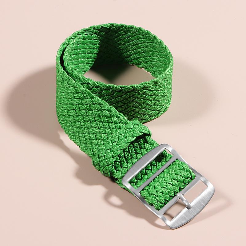 14mm 16mm 18mm 20mm 22mm Woven Nylon Watch Straps Fabric Bracelet for Omega Replacement Watch Band Silver Metal Buckle Wristbelt