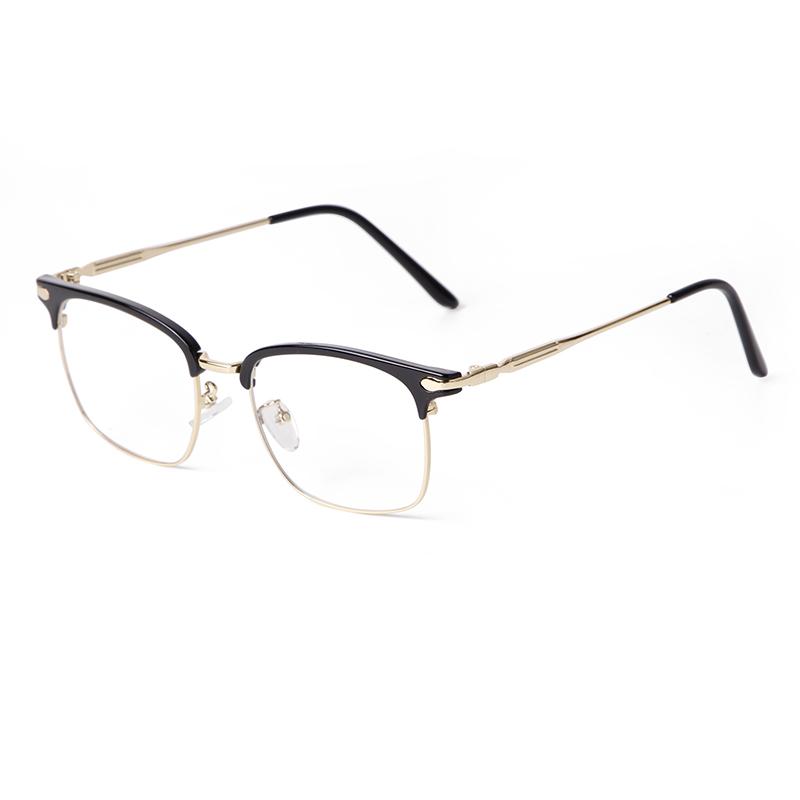 

Очки с защитой от синего света в большой квадратной оправе, модные ретро-очки для мужчин и женщин, защита глаз для компьютерных игр, классические простые стеклянные очки as picture