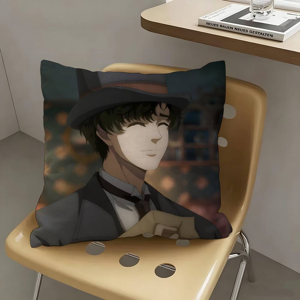 1pc Anime L-ord Of M-ysteries K-lein M-oretti Pillow Case Fashion Square Pillowcase Bedroom Sofa Room Ins Decoration Leisure