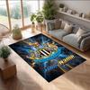 Newcastle United FC Printed Crystal Velvet Rug Non‑Slip Crystal Velvet Carpet For Sofa Bedroom Indoor Home Decoration