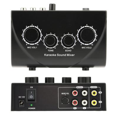 Pro Portable Mini Digital Audio Sound Karaoke Echo Mixer System Machine