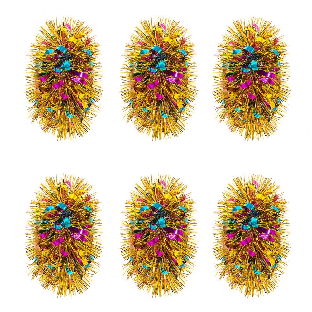 Cheerleader Wristband Sparkling Cheer Wristband Cheerleading Pom Poms Set with Elastic Wristband Ponytail for Team for Holiday