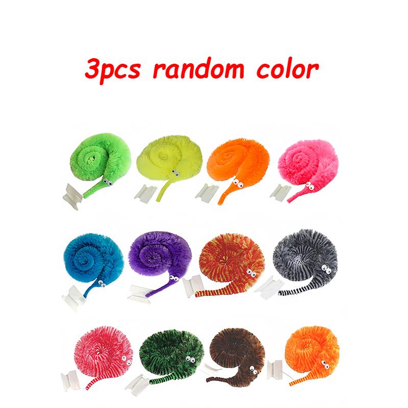 Cool Stuff Fuzzy Worm Magic Toys Wizard Strange Child Magic Tricks for Kids Games Worm on A String Funny Tricks for Children