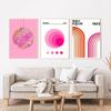 Matisse Bauhaus Angel Number Picasso Flower Wall Art Canvas Painting Pink Tiger Poster Picture Modern Living Room Interior Decor
