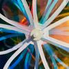 Diameter 27~38cm Rotating Sunflower Stake Standing Lawn Flower Pinwheel  Outdoor Party Picnic Decor