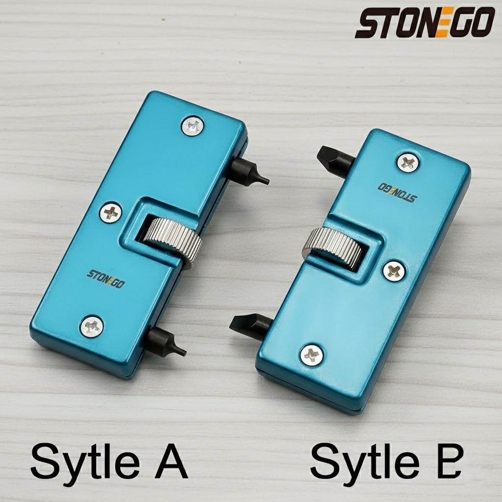 

Watch Case Opener Tool Kit 1PC Watch Repair Tool for Easy Opening of Watch Cases Blue Color