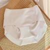 Thin Underwear Women Comfortable Breathable Girls No Trace Matching Color Middle Waist Antibacterial Briefs