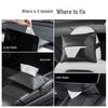 Hidden Pull-Out Tissue Box for Tesla Model Y/3 - Car Interior Accessory