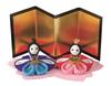 Panami Tsumami Craft Mame Tsumami Doll Kit, HM-16