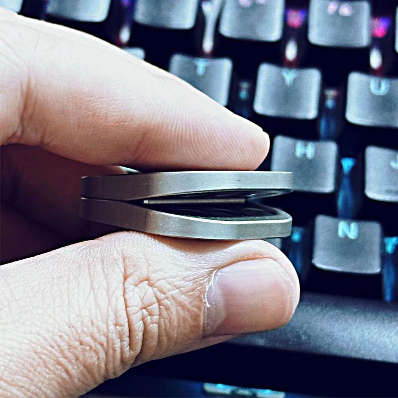 Magnetischer Klicker Fidget Spielzeug EDC Haptische Münze Stress- und Angstlinderung für Erwachsene Juguetes Antiestrs Para Adulltos