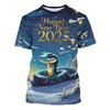 Chinese Year Of The Snake T-shirt Men Women Lunar New Year Trendy Tee Shirts 3D Printed Pattern Unisex Harajuku Tops